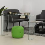 CONSOLLE SQUARED PIANO ROVERE STRUTTURA NERA - immagine 2