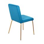 SEDIA LIBERTY VELLUTO BLU SKY - immagine 4