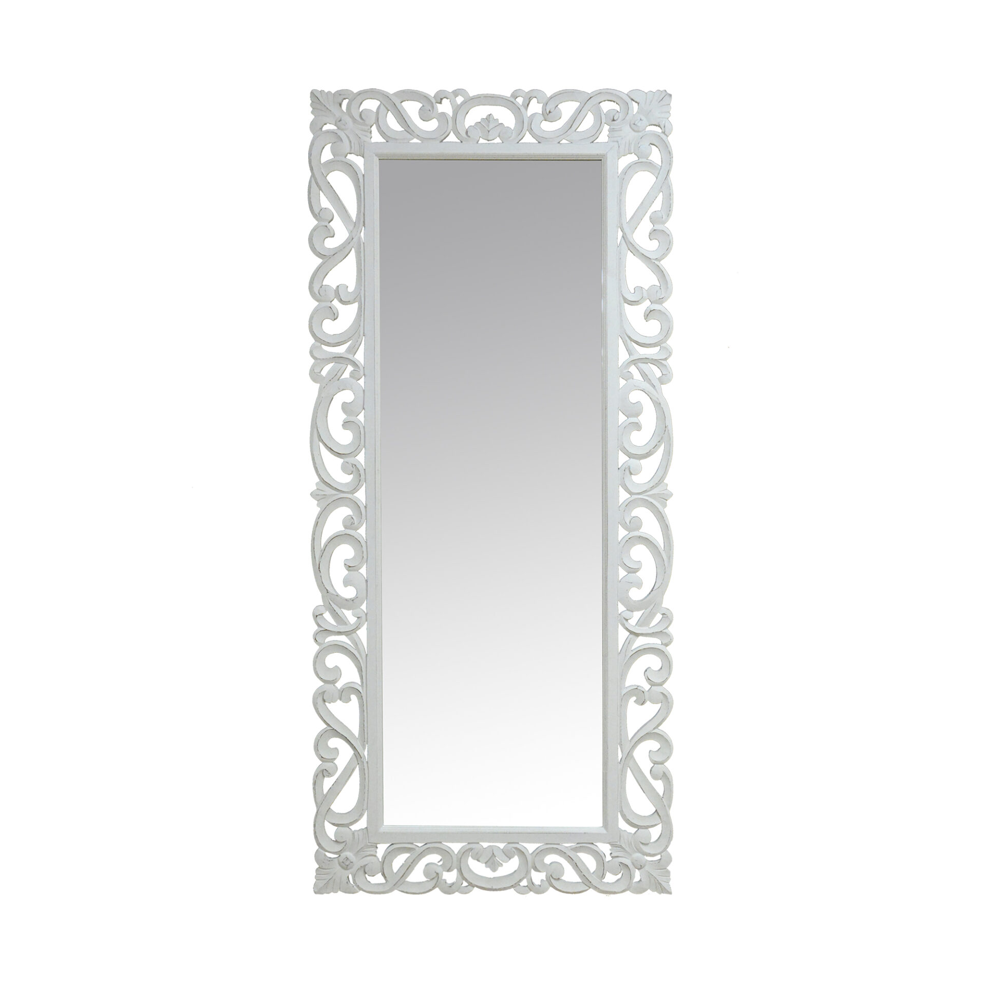 8052283260956 SPECCHIO KYARA PLUS BIANCO 180 - immagine 1
