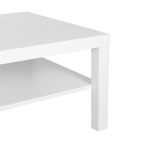 TAVOLINO LEGNO BIANCO OPACO PANAREA - immagine 3