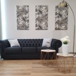 SET TAVOLINI CONTENITORI ROVERE/ROSE GOLD PRISM - immagine 3