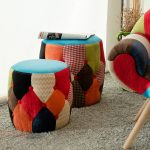 POUF PATCHWORK CLAUDIA CURVY MAXI - immagine 3