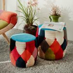 POUF PATCHWORK CLAUDIA CURVY MAXI - immagine 2