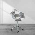 Poltrona Lavinia patchwork black & white - immagine 3