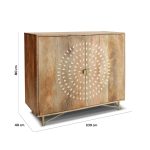 Madia Ines due ante legno massello - immagine 6