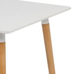 TAVOLO TEX FISSO 80*80 PIANO BIANCO - immagine 5