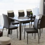 Sedia Jet ecopelle grigio - immagine 4