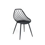 SEDIA DIVA  IN POLIPROPILENE GAMBE METALLO - immagine 5