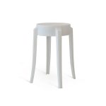SGABELLO SMART POLIPROPILENE BIANCO - immagine 4
