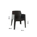 POLTRONA ANCARA IMPILABILE - immagine 4